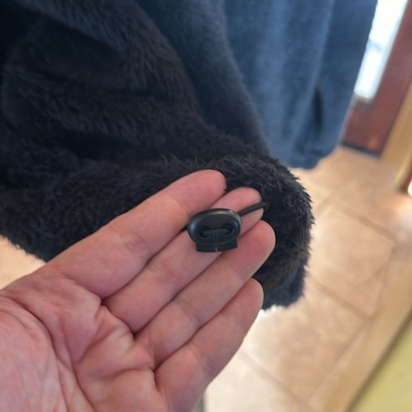 Jach’s NY jacket fleece Berber like 1/4 zip Black Pullover Size XXL Oversized - Picture 7 of 8